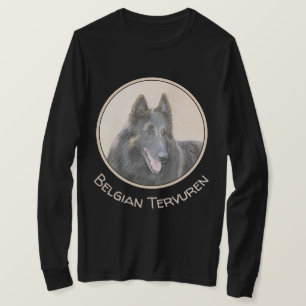 Belgische Tervuren schilderen - Cute Original Dog  T-shirt