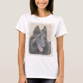 Belgische Tervuren schilderen - Cute Original Dog  T-shirt (Voorkant)