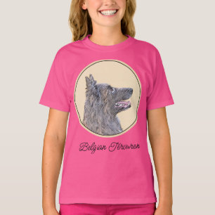 Belgische Tervuren schilderen - Cute Original Dog  T-shirt