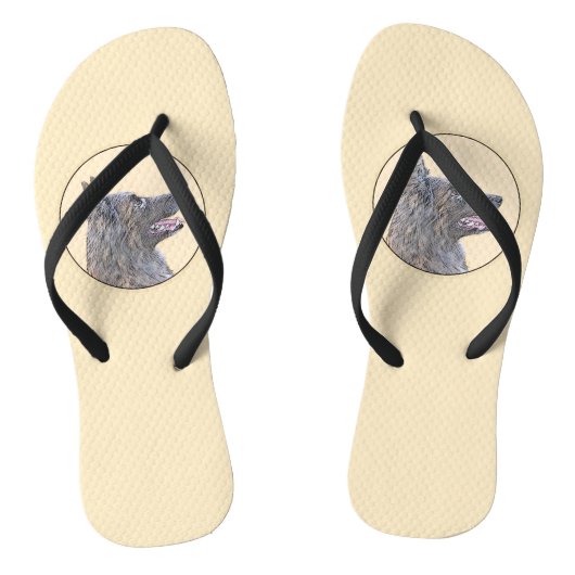Belgische Tervuren schilderen - Cute Original Dog  Teenslippers (Voetbed)