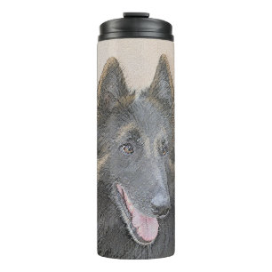 Belgische Tervuren schilderen - Cute Original Dog  Thermosbeker