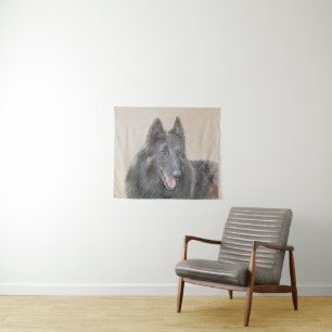 Belgische Tervuren schilderen - Cute Original Dog Wandkleed