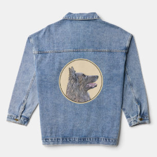 Belgische Tervuren Schilderij - Mooie Originele Ho Denim Jacket