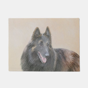 Belgische Tervuren Schilderij - Mooie Originele Ho Deurmat
