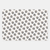 Belgische Tervuren Shepherd Fawn Schilderen Hond A Inpakpapier Vel (Voorkant 2)