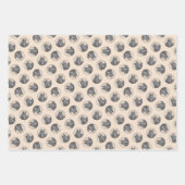 Belgische Tervuren Shepherd Fawn Schilderen Hond A Inpakpapier Vel (Voorkant)