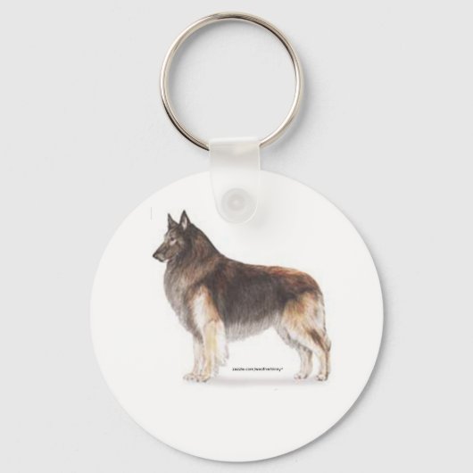Belgische Tervuren Sleutelhanger (Voorkant)