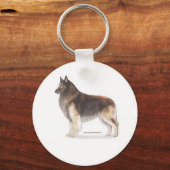 Belgische Tervuren Sleutelhanger (Voorkant)