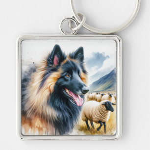 Belgische Tervuren Sleutelhanger
