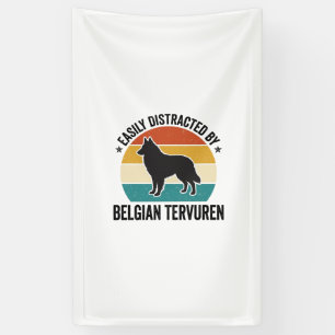 Belgische Tervuren Vintage Hond Liefhebber Shirt O Spandoek