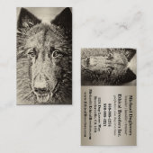 Belgische Tervuren Visitekaartje (Voorkant / Achterkant)