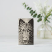 Belgische Tervuren Visitekaartje (Staand voorkant)