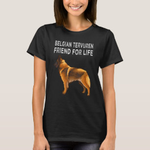 Belgische Tervuren Vriend Voor Het Leven Honden Vr T-shirt