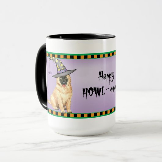 Belgische Tervuren Witch Mok (Voorkant links)