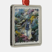 Belgische Tervurense Kunst Metalen Ornament (Rechts)