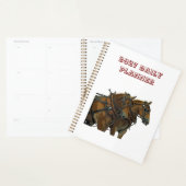 Belgische Trekpaard Dagelijkse Planner (Display)