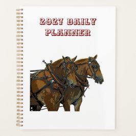 Belgische Trekpaard Dagelijkse Planner