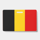 Belgische vlag badge (Achterkant)