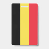 Belgische vlag badge (Achterkant)