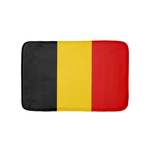Belgische vlag badmat (Voorkant)