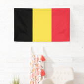 Belgische vlag Banner (Insitu)
