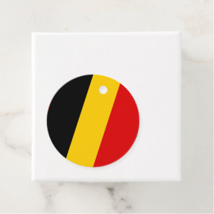 Belgische vlag bedankjes labels