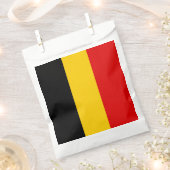 Belgische vlag bedankzakje (Geknipt)