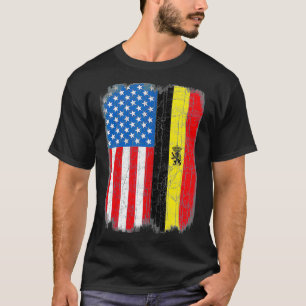 Belgische vlag België Belgie Belgique T-shirt