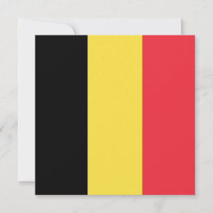 Belgische vlag (België) Kaart