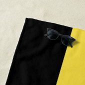 Belgische vlag & België monogram / strandlaken (In situ)