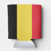 Belgische vlag blikjeskoeler (Achterkant)