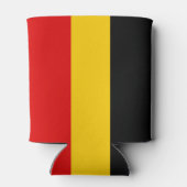 Belgische vlag blikjeskoeler (Achterkant)