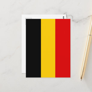Belgische vlag briefkaart