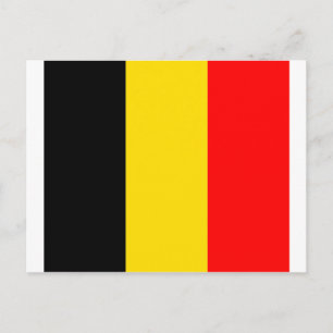 Belgische vlag briefkaart