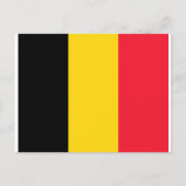 Belgische vlag briefkaart (Voorkant)