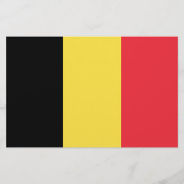 Belgische vlag briefpapier