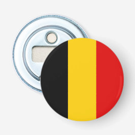 Belgische vlag button flesopener