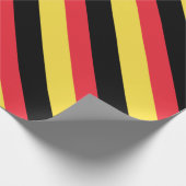 Belgische vlag cadeaupapier (Hoek)