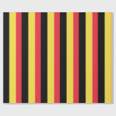 Belgische vlag cadeaupapier (Vlak)