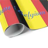 Belgische vlag cadeaupapier (Rol Hoek)