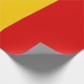 Belgische vlag cadeaupapier (Hoek)