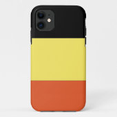 Belgische vlag Case-Mate iPhone case (Achterkant)