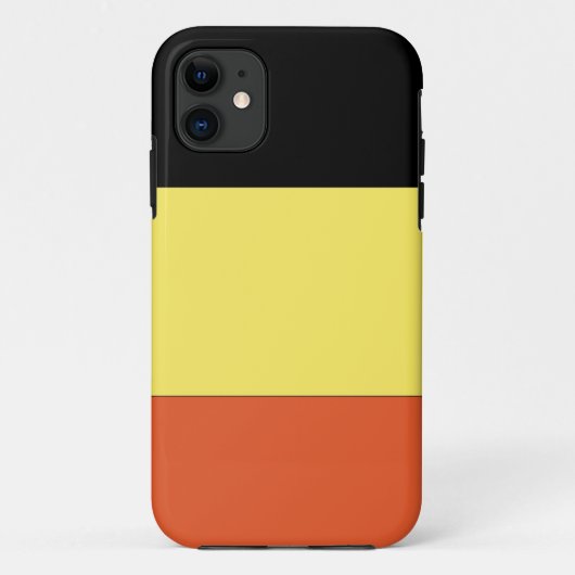 Belgische vlag Case-Mate iPhone case (Achterkant)