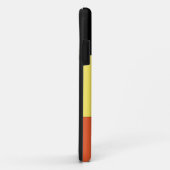 Belgische vlag Case-Mate iPhone case (Achterkant/rechts)