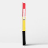 Belgische vlag Case-Mate iPhone case (Achterkant / Links)