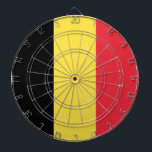 Belgische vlag dartbord<br><div class="desc">Belgische vlag</div>