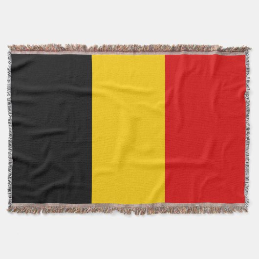 Belgische vlag deken (Voorkant)