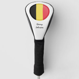Belgische vlag en monogrammed Golf Clubs Hoesjes Golfheadcover