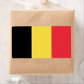 Belgische vlag etiket (Insitu)