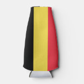 Belgische vlag flesjeskoeler (Voorkant)